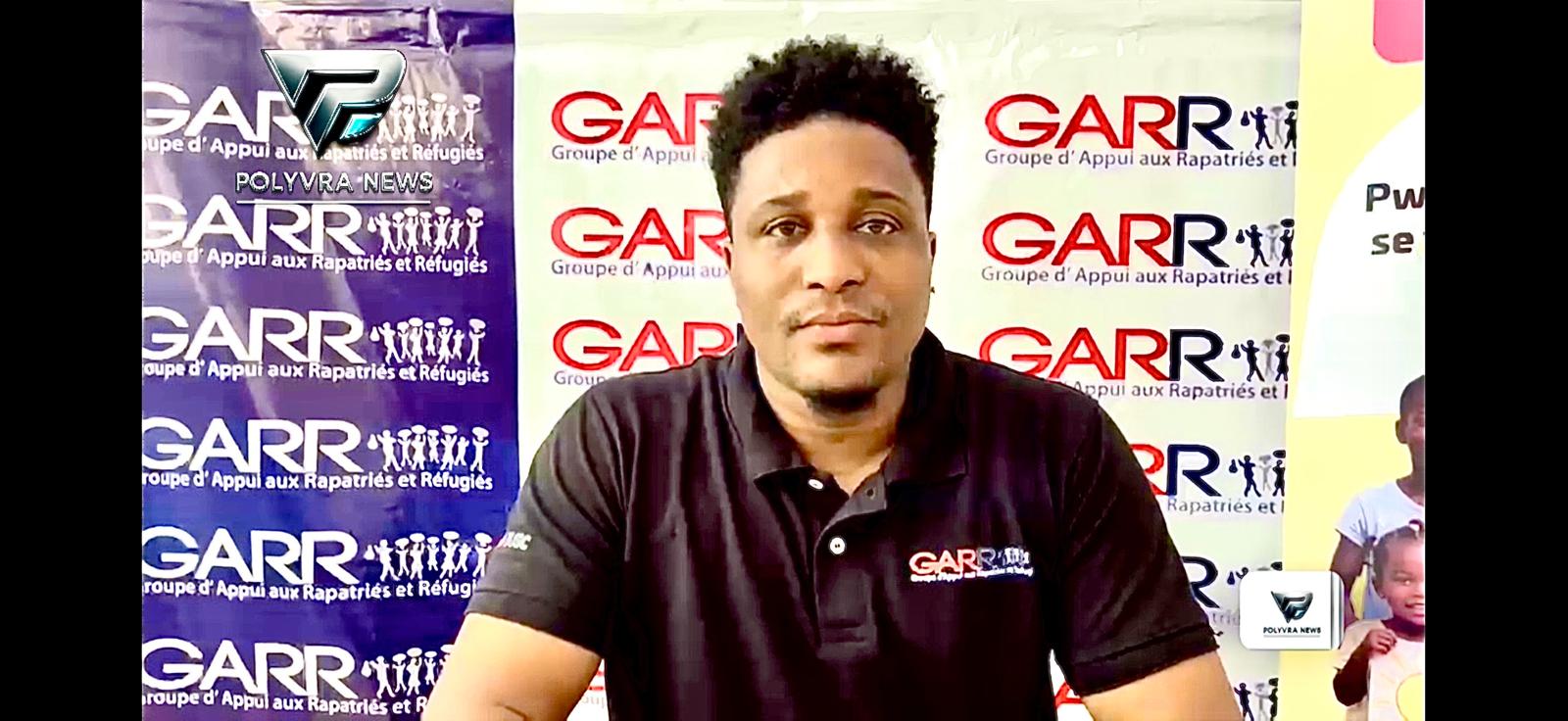 Des représentants du GARR lors d’une intervention sur la protection des droits des enfants haïtiens déplacés et rapatriés.