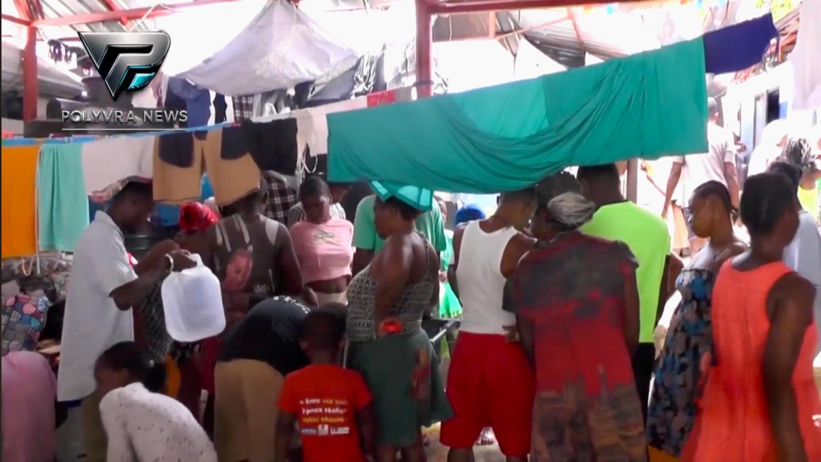 Haiti displaced persons, IDP camp Haiti, Port-au-Prince camp, humanitarian crisis Haiti, displaced families, temporary shelter Haiti
